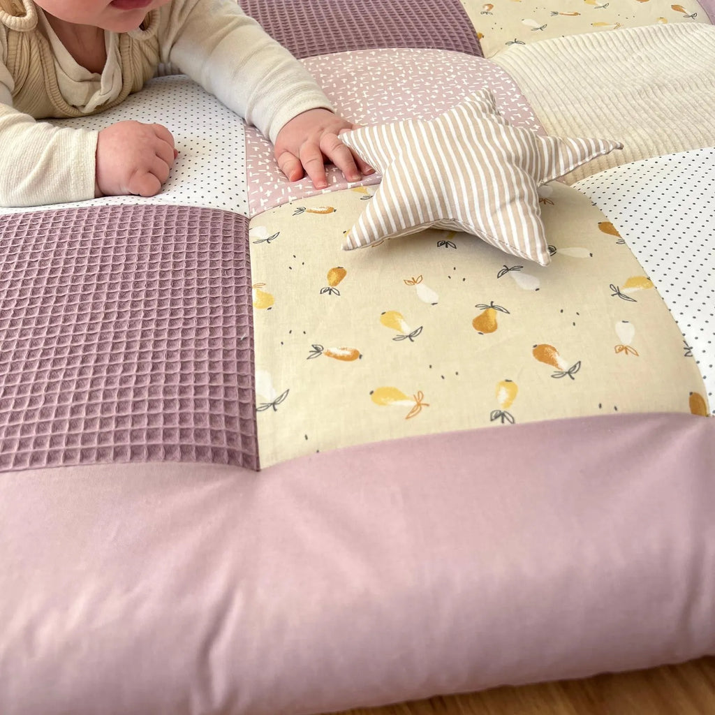 Krabbeldecke Sommerwiese - Lilac Sand-babrause