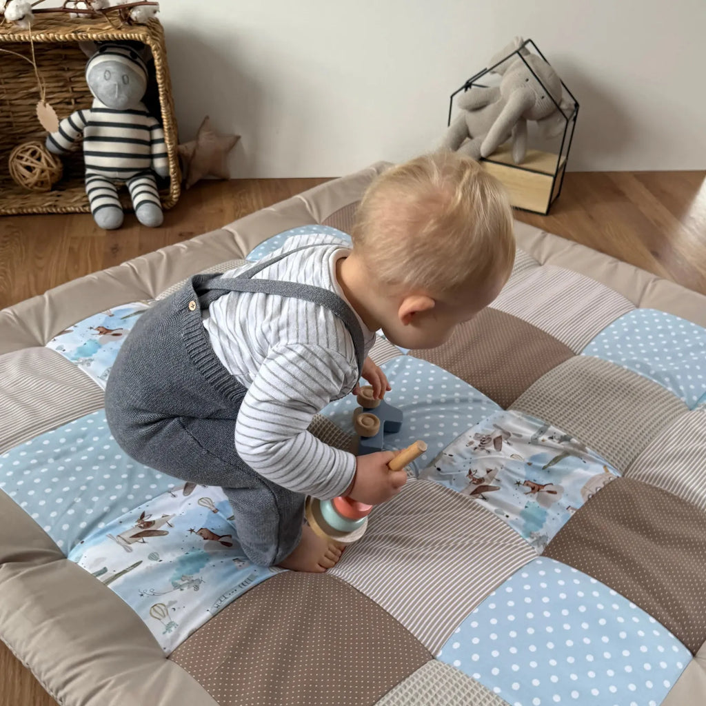 Krabbeldecke Wolkenstürmer Sand-babrause